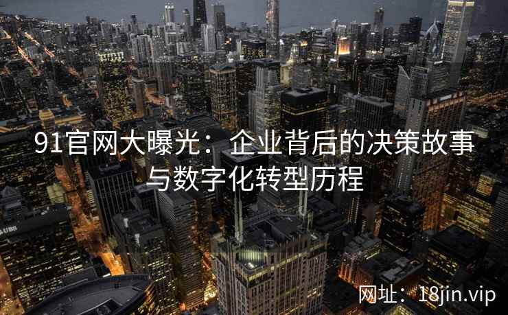 91官网大曝光：企业背后的决策故事与数字化转型历程