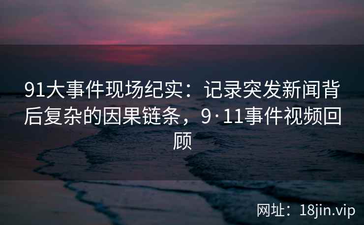91大事件现场纪实：记录突发新闻背后复杂的因果链条，9·11事件视频回顾