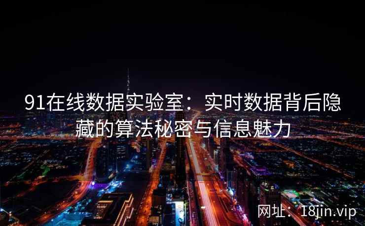 91在线数据实验室：实时数据背后隐藏的算法秘密与信息魅力