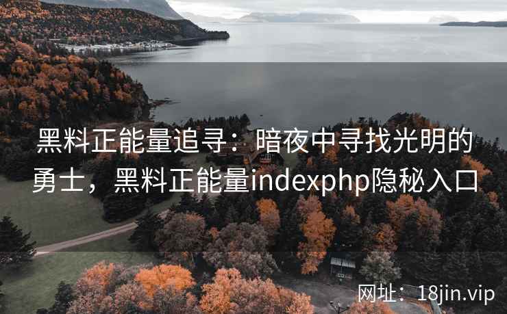 黑料正能量追寻：暗夜中寻找光明的勇士，黑料正能量indexphp隐秘入口